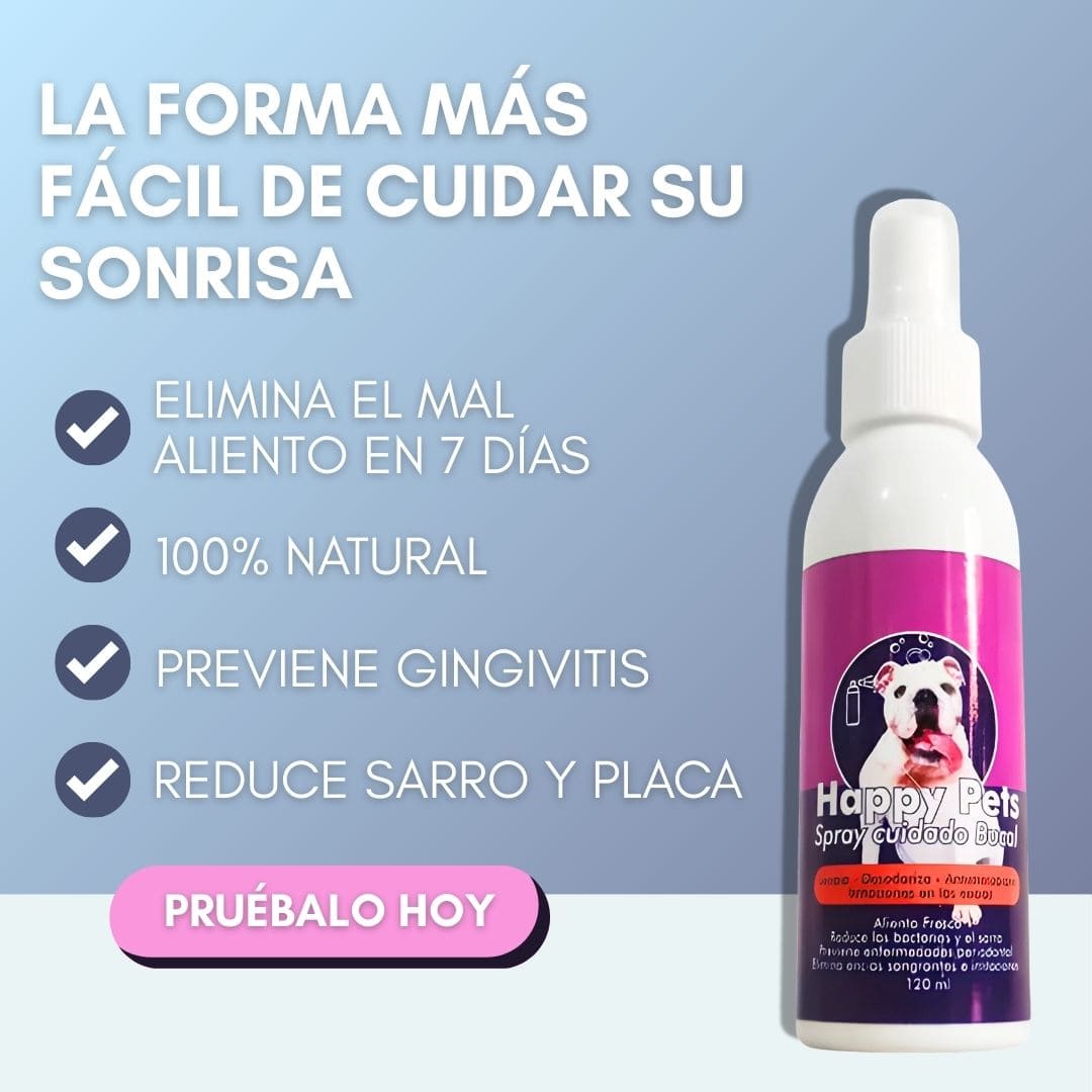 HAPPY PETS - ENJUAGUE BUCAL