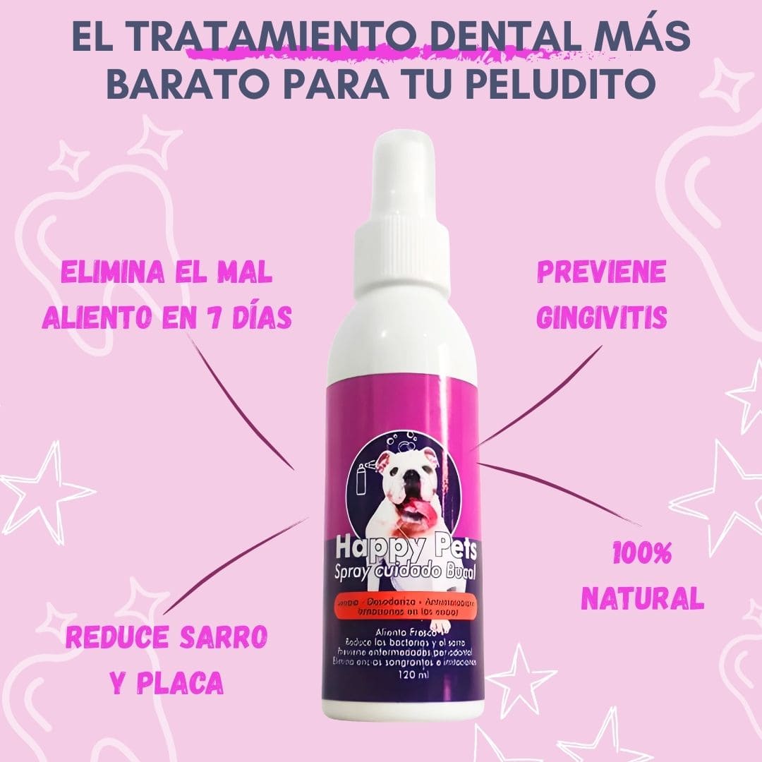 HAPPY PETS - ENJUAGUE BUCAL